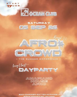 Event-Bild: AFROCROWD (Round 51)