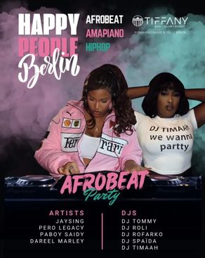 Event-Bild: AFROBEAT PARTY HAPPY PEOPLE BERLIN