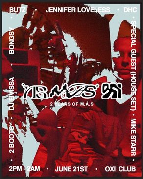 Event-Bild: M.Á.S X Night Service X OXI [Open Air + Indoor]