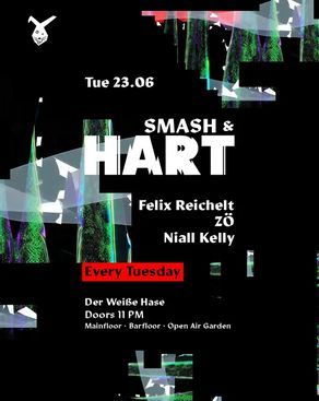 Event-Bild: Smash & HART ◢◤ Tuesday Rave & Open Air Garden [free entry until midnight*]