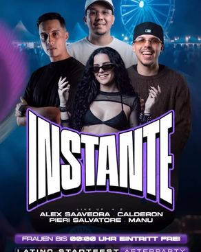 Event image: INSTANTE - LATINO STADTFEST AFTERPARTY
