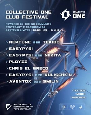 Event: TCSxDarkroom 44 pres. CollectiveOne Clubfestival Event image: TCSxDarkroom 44 pres. CollectiveOne Clubfestival