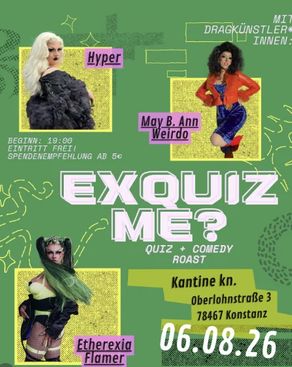 Event: KANTINE GARTEN meets DRAG QUIZ Event-Bild: KANTINE GARTEN meets DRAG QUIZ