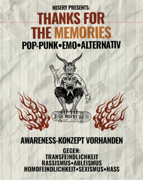 Event-Bild: Thanks for the Memories - Party - By Misery
