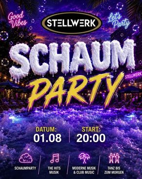 Event: SCHAUMPARTY Event-Bild: SCHAUMPARTY