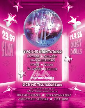 Event: Rev Up with Dust Dolls & SLAY Event image: Rev Up with Dust Dolls & SLAY