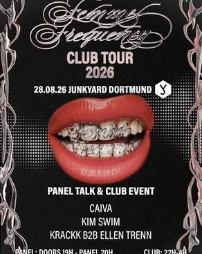 Event-Bild: Femme Frequency w/ Caiva, Kim Swim, Krackk, Ellen Trenn