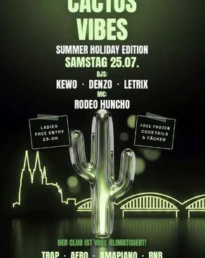 Event: CACTUS SUMMER HOLIDAY EDITION Event-Bild: CACTUS SUMMER HOLIDAY EDITION