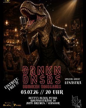 Event image: DRUNKEN DINOSAURS 