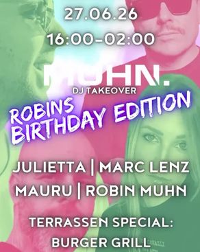 Event-Bild: DJ TAKEOVER ROBINS BIRTHDAY EDITION