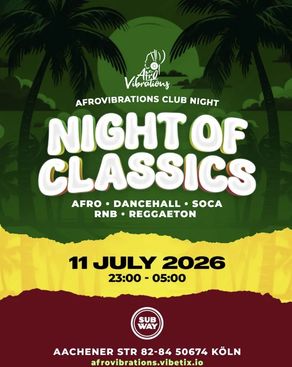 Event image: AFROVIBRATIONS CLUB NIGHT