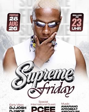 Event-Bild: SUPREME FRIDAY – PCEE LIVE 🇿🇦