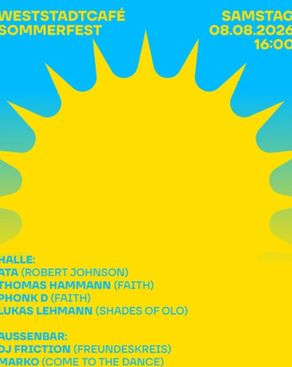 Event-Bild: Weststadtcafé Sommerfest