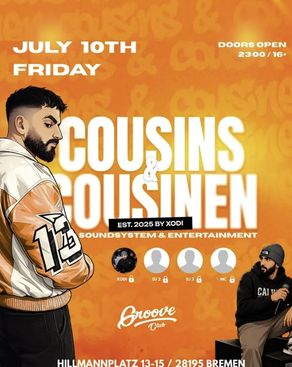 Event-Bild:  Cousins & Cousinen