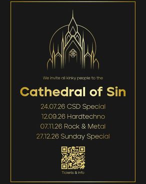Event image: Cathedral of Sin - CSD Pre Party