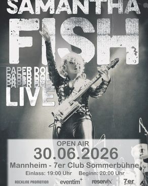 Event-Bild:  Samantha Fish – Paper Doll Live 2026