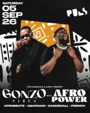Event: GONZO VIBES X AFRO POWER Event image: GONZO VIBES X AFRO POWER