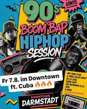 Event-Bild: 90s Boom Bap HipHop Session