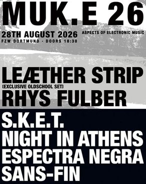Event-Bild: MUK.E 26 – aspects of electronic music