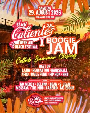 Event-Bild: MUY CALIENTE x BOOGIE JAM – SUMMER CLOSING