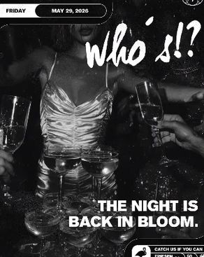 Event: who's!? Event-Bild: who's!?
