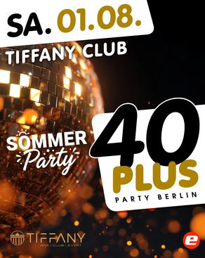 Event-Bild: 40plus Party Berlin - Sommerparty