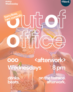 Event: OUT OF OFFICE (OOO) Event-Bild: OUT OF OFFICE (OOO)