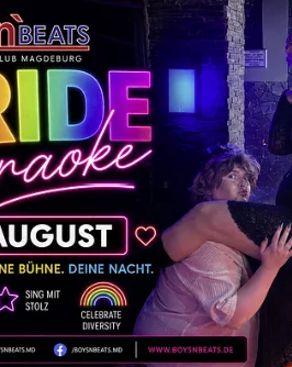 Event image: Pride Karaoke - Moderation: Pamela – aka die Fette // Co-Moderation: Conni Lingus