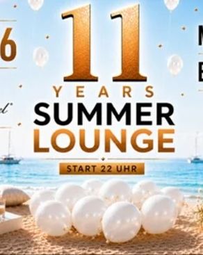 Event: 11 YEARS SUMMER LOUNGE Event-Bild: 11 YEARS SUMMER LOUNGE