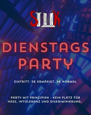 Event: Dienstagsparty Event image: Dienstagsparty
