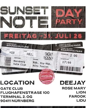 Event: Sunset Note Day Party Event-Bild: Sunset Note Day Party
