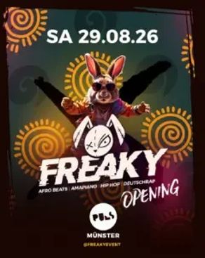 Event image: FREAKY Season Opening & Homecoming | Puls Münster