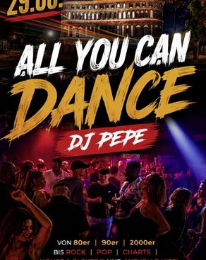 Event-Bild: ALL YOU CAN DANCE - Samstag