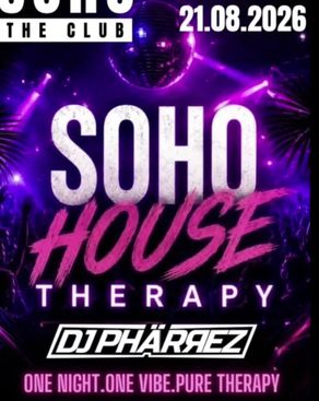 Event: HOUSE THERAPY Event-Bild: HOUSE THERAPY