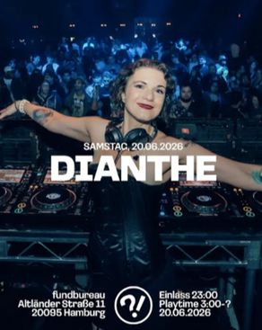 Event-Bild: DIANTHE // FRATELLO // CHICHO