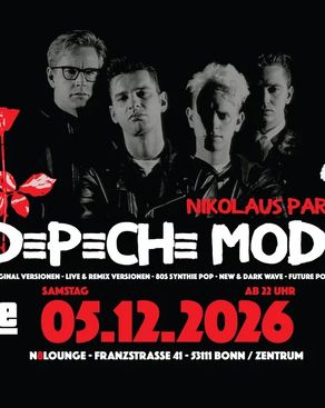 Event image: Depeche Mode Nikolaus Party
