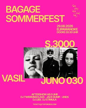 Event: BAGAGE SOMMERFEST Event image: BAGAGE SOMMERFEST