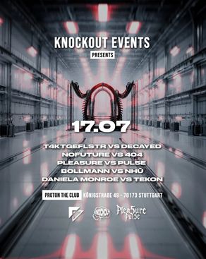 Event image: Knockout by PLEA5UREPUL5E