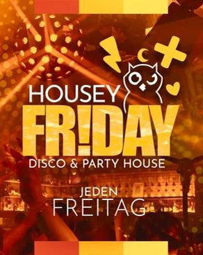 Event: HOUSEY FR!DAY Event image: HOUSEY FR!DAY