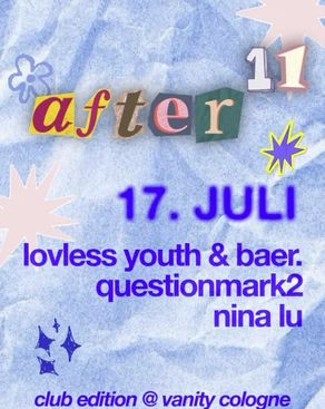 Event: AFTER 11 Event image: AFTER 11
