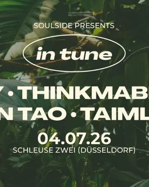 Event-Bild: IN TUNE w/ JILLY · JUN TAO · THINKMABELLE · TAIMLES