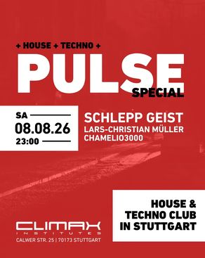Event-Bild: PULSE SPECIAL w/Schlepp Geist