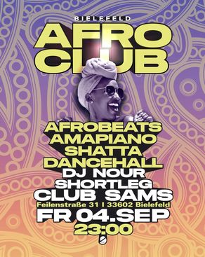 Event: Afro Club Event image: Afro Club