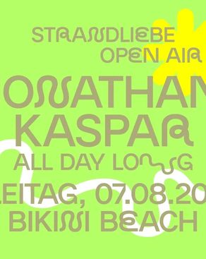 Event-Bild: JONATHAN KASPAR All Day Long - strandliebe Open Air