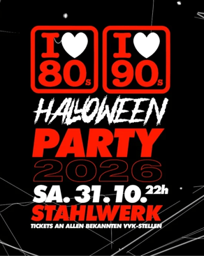 Event-Bild: I love 80s I love 90s - Halloween Party