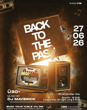 Event-Bild: BACK TO THE PAST