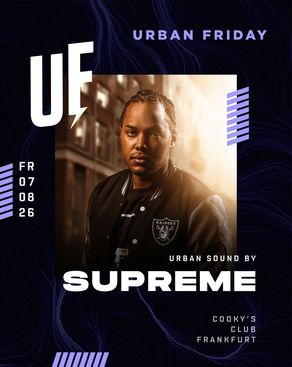 Event-Bild: Urban Friday im Cooky’s Club – Es wird SUPREME!