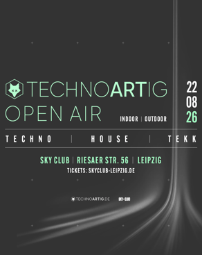 Event: TechnoARTig! Open Air. Event image: TechnoARTig! Open Air.