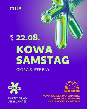 Event-Bild: KOWA SAMSTAG – GIORG & Jeff Bay