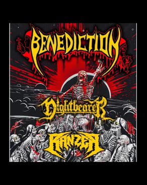 Event-Bild: BENEDICTION + NIGHTBEARER + RANZER